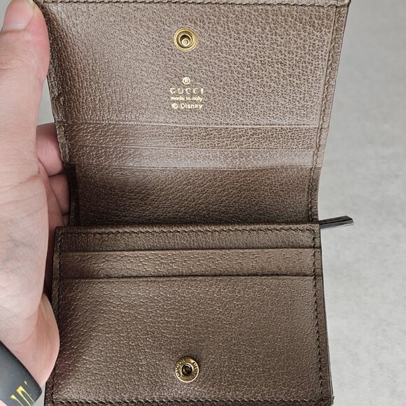 Gucci Supreme Canvas Donald Duck Limited Edition Wallet Organizer w Box Disney - Picture 8 of 11